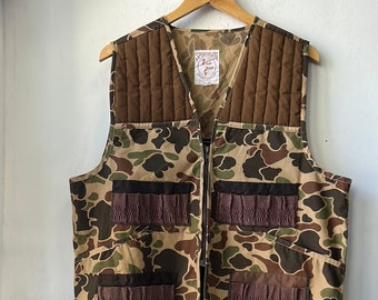 Gilet de chasse camouflage Sportflite années 80