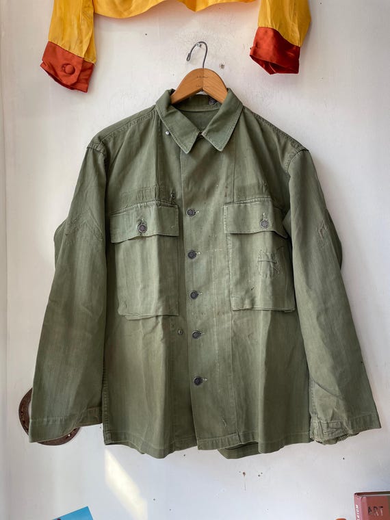 超希少!VTG1940's US ARMY M-43 HBT JKT USA
