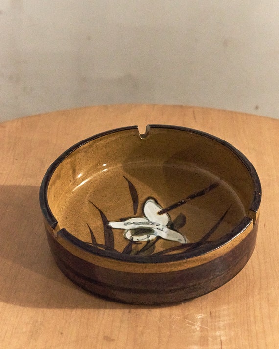 1970s Ceramic Ashtray Etsy