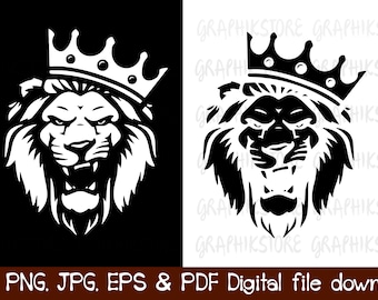 Free Free Roi Lion Svg 171 SVG PNG EPS DXF File