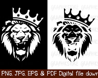 Free Free Roi Lion Svg 171 SVG PNG EPS DXF File