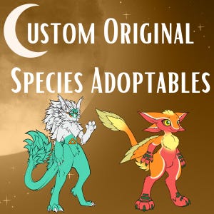 Custom Original Species Adoptable