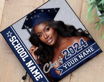 Gradution hat topper sold blank white for sublimation