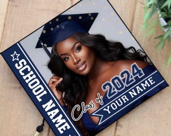 Gradution hat topper sold blank white for sublimation