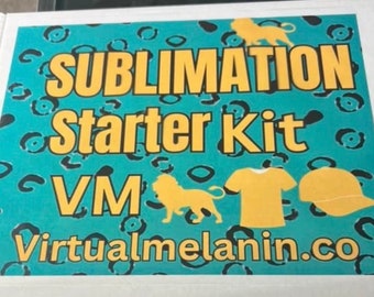 Ultimate sublimation starter kit with sublimation blanks, paper, ink and more