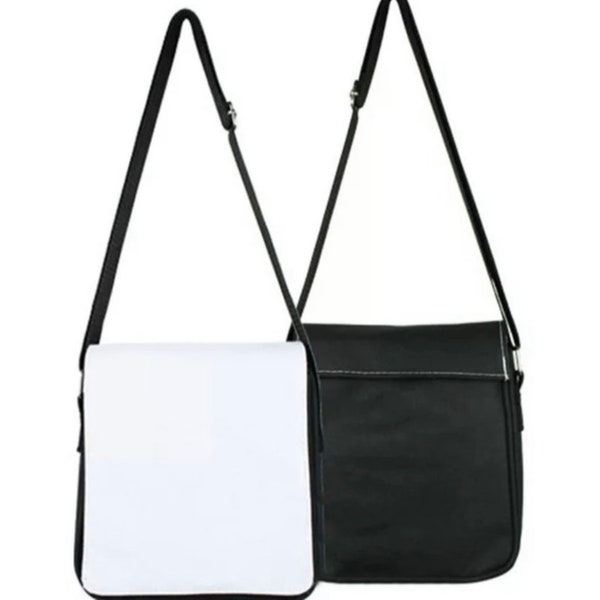 Sublimation small messenger bags.    Sold separately blank for sublimation.
