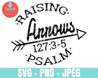 Raising Arrows Svg Etsy