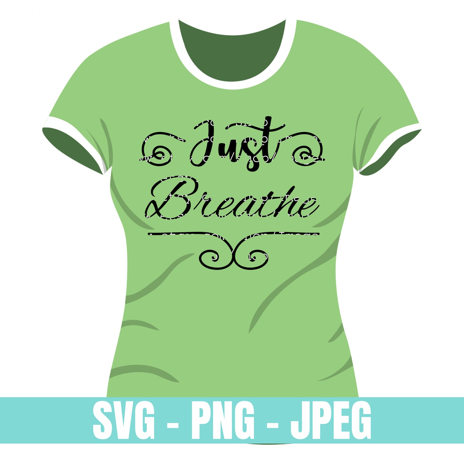 Download Just breathe svg Digital Instant Download File for Cricut | Etsy