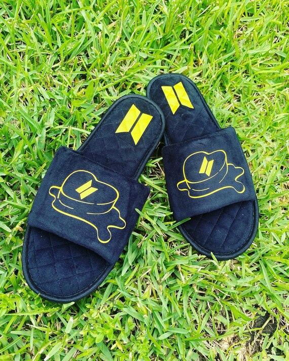 BTS Inspired Slippers BUTTER | Etsy Denmark