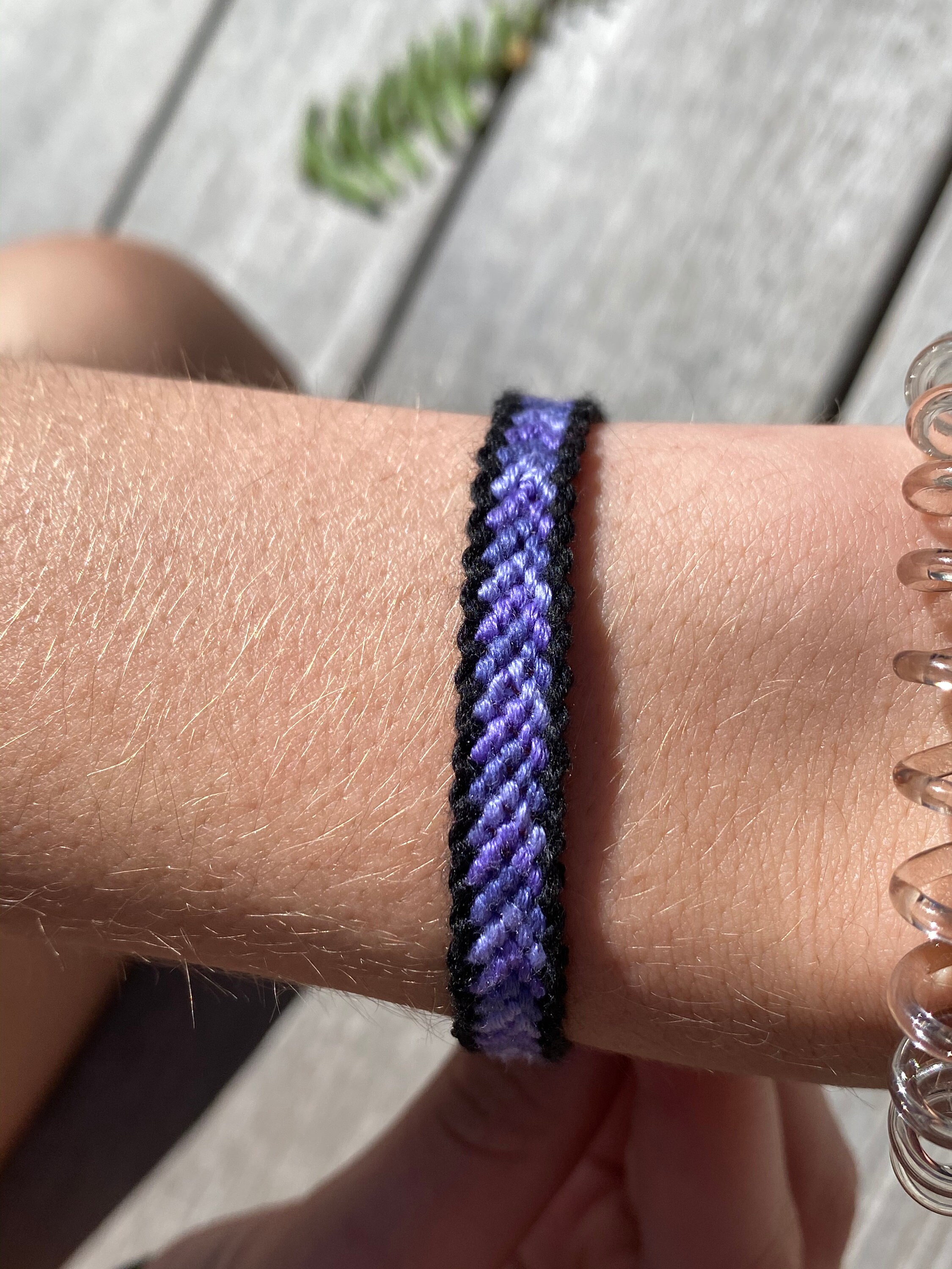 Bordered Chevron Friendship Bracelets Etsy