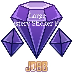Large Handmade Vinyl Mystery Sticker Pack