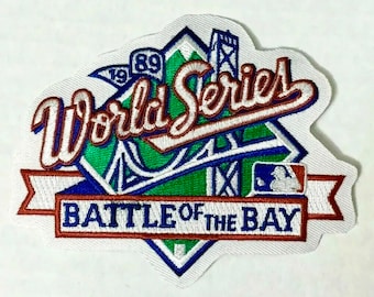 1989 MLB World Series Battle of the Bay Sleeve Patch