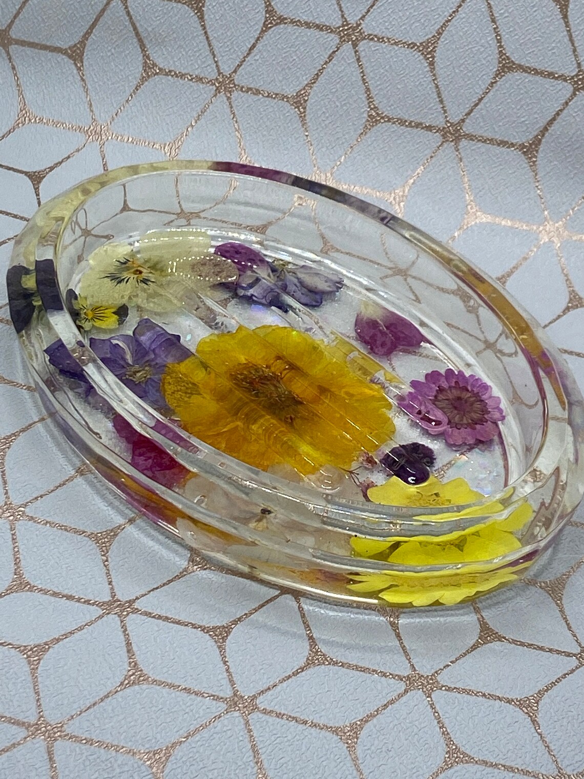 Handmade flower soap dish flower dish floral soap dish Etsy