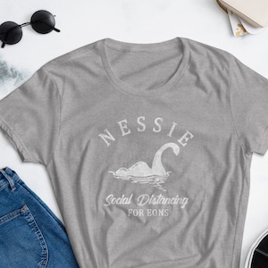 Nessie Social Distancing for Eons Women's short sleeve t-shirt