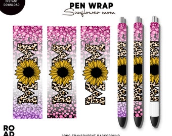 Free Sunflower Pen Wrap Svg Free SVG PNG EPS DXF File