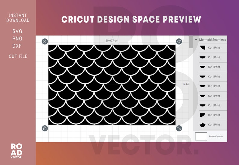 Mermaid Scales Seamless Milk Carton Bottle Wrap Instant Download Svg Cut File For Cricut Acrylic Water Bottle Wrap 500 Ml Digital Drawing Illustration Safarni Org