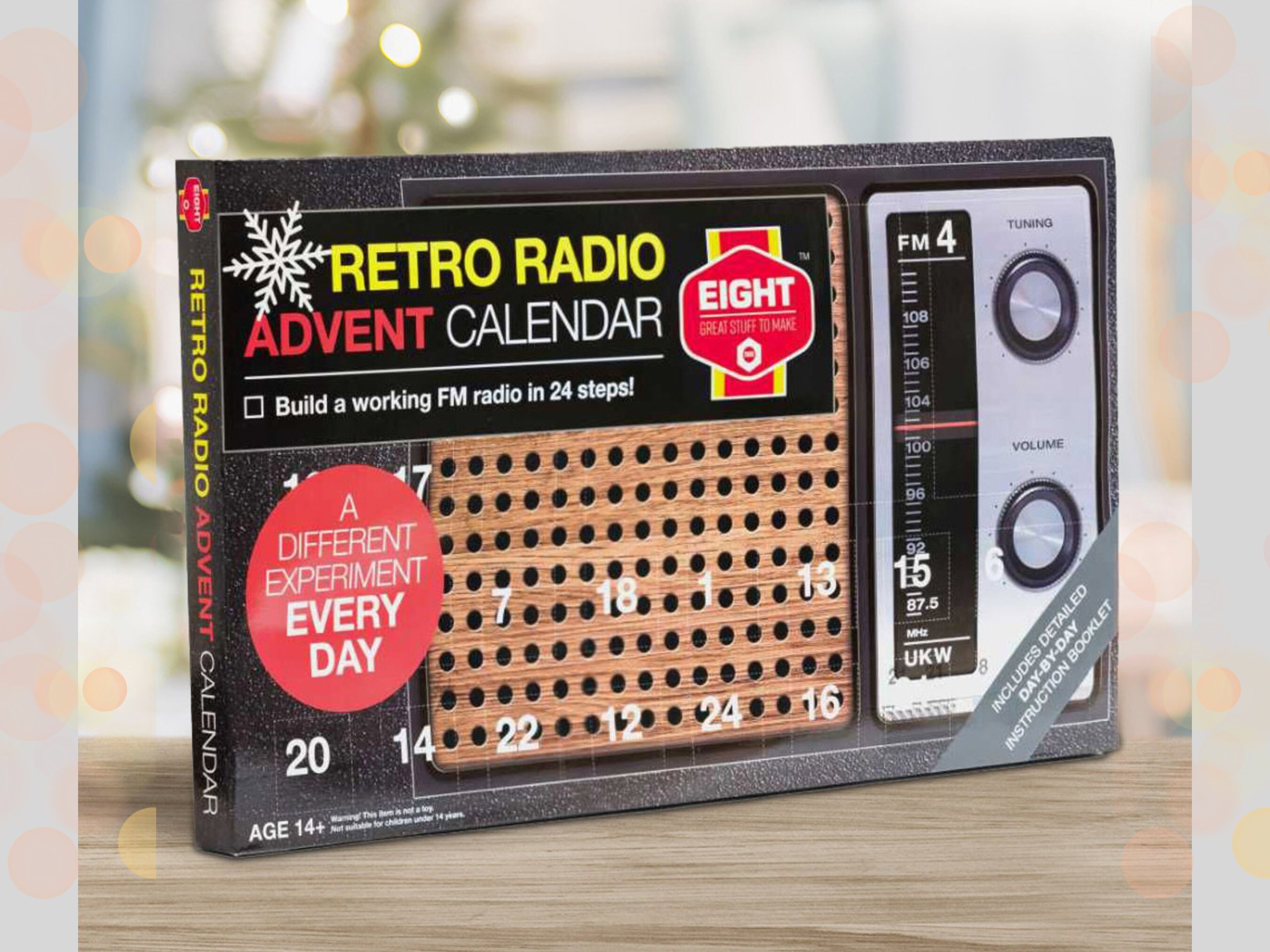 Retro Radio Advent Calendar Christmas Advent Calendar Retro Etsy Canada