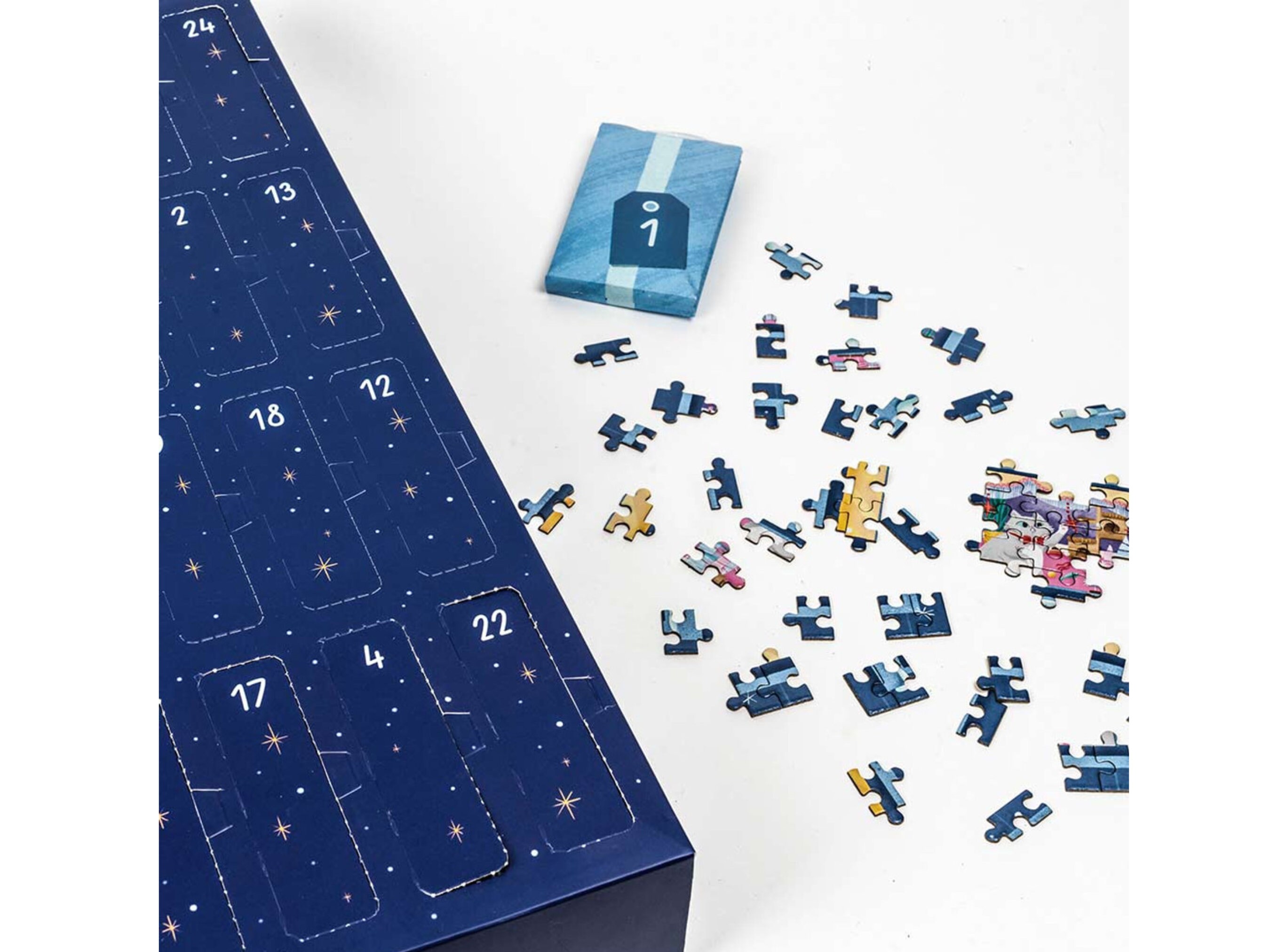 Christmas Gifts Jigsaw Puzzle Advent Calendar 2023 Christmas Etsy UK