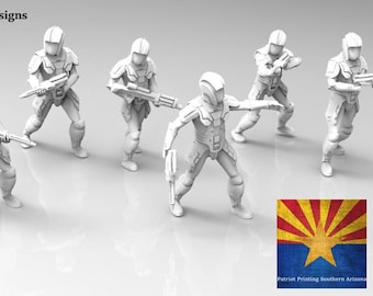Ancient Empire Troopers x6 -  Legion compatible minature