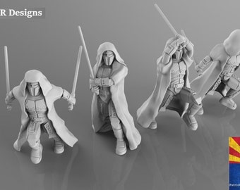 Acolytes sombres x4