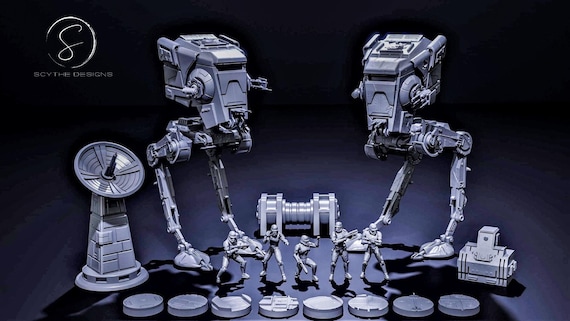 West End Games - Star Wars (added AT-PT walker)