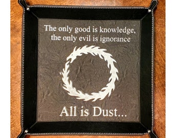 Dusty Sons Leather Dice Tray