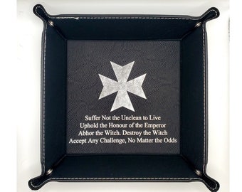 Templar Leather Dice Tray