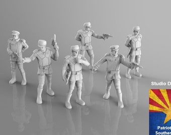 Old Republic Troopers / Officers Squad x6
