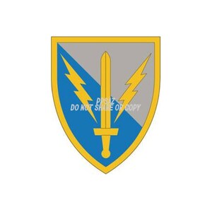 201:a militära underrättelsebrigaden - SVG för lasergravering / glowforge