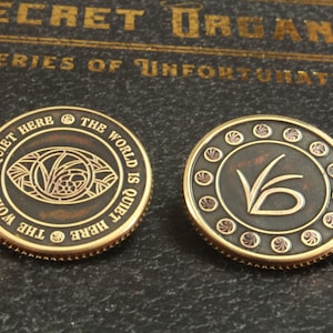 A Series of Unfortunate Events inspired Pin