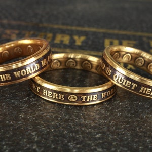 A Series of Unfortunate Events "The World is Quiet here" ring