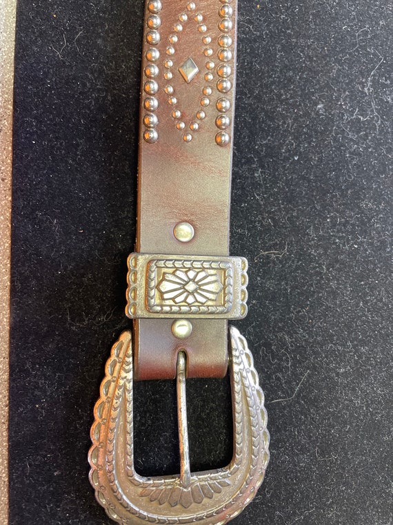 Silver Studded Belt - image 3