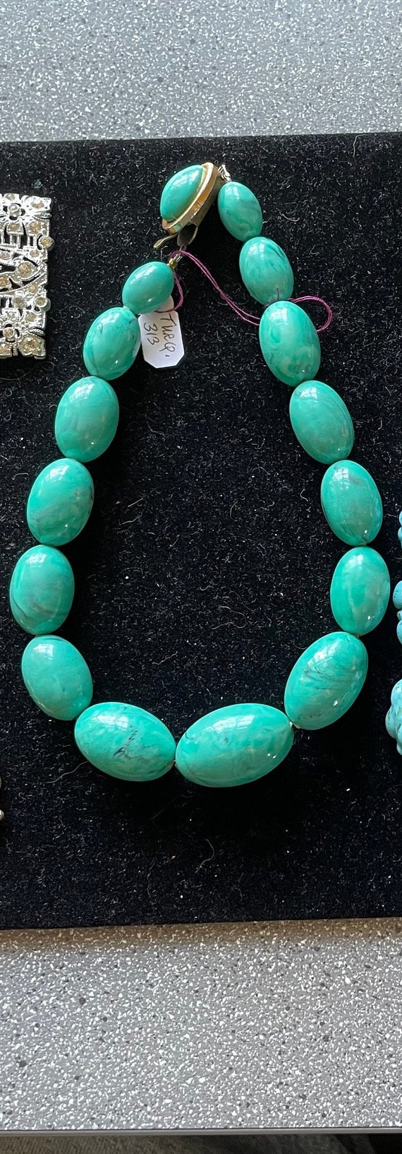 Oval turquoise Necklace