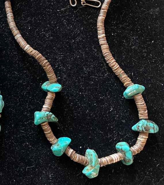 Turquoise, sterling silver Necklace