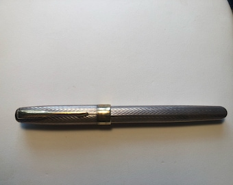 Sterling Silver and 18K gold ballpoint pen
