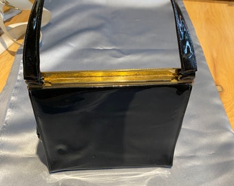 Bonwit Teller Patent Leather Evening Bag