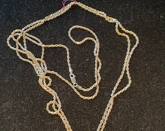 Sterling silver chain 30"