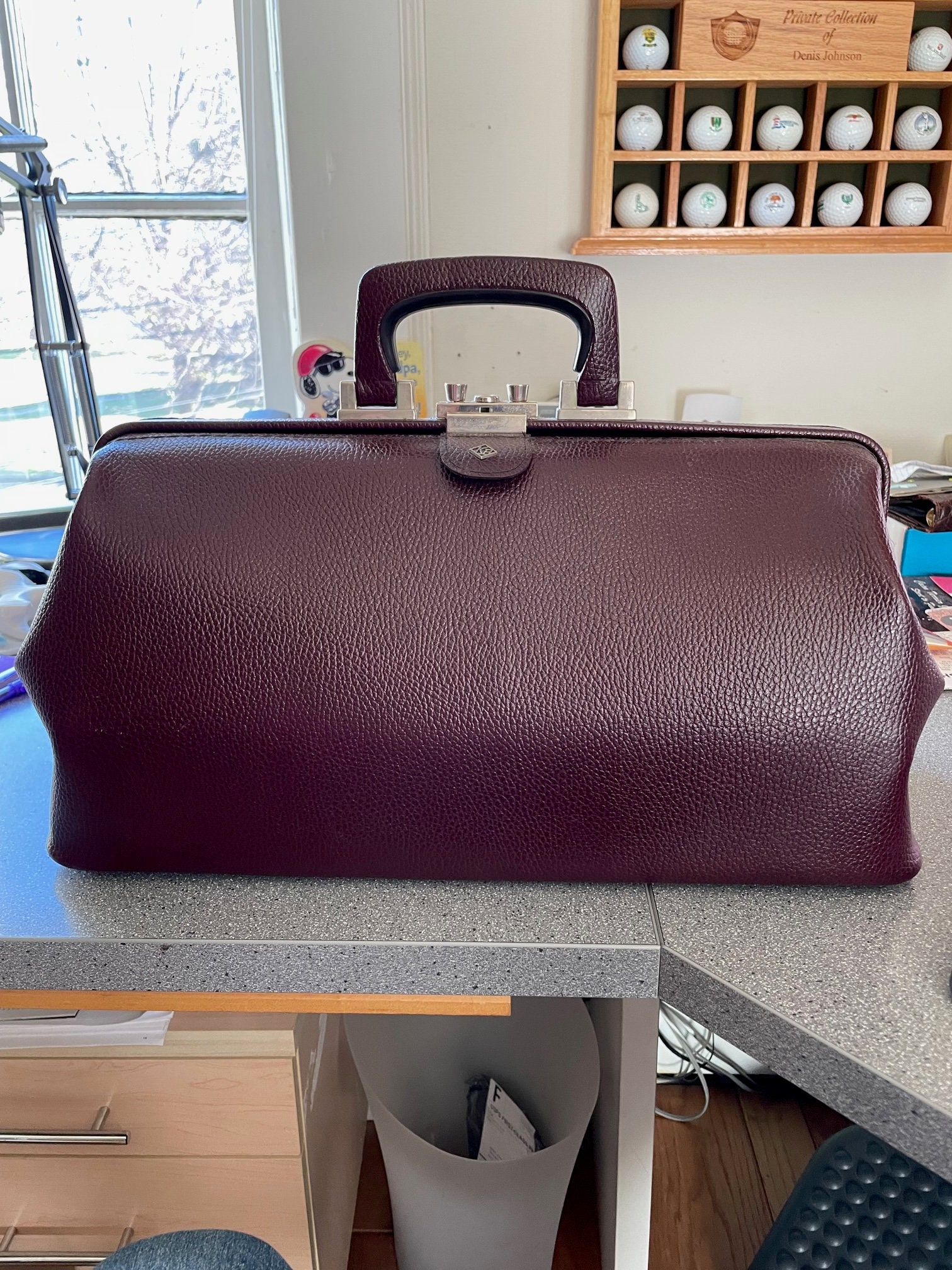 Bollmann Brown Leather Doctor s Bag Etsy