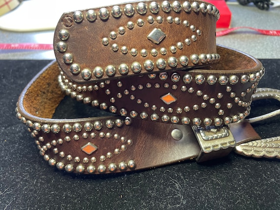 Silver Studded Belt - image 1