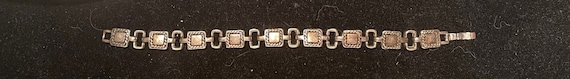 Silvertoned link bracelet - image 1