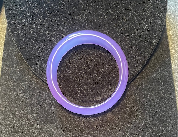 Lavender bangle bracelet. - image 1