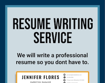 Resume Writing Service