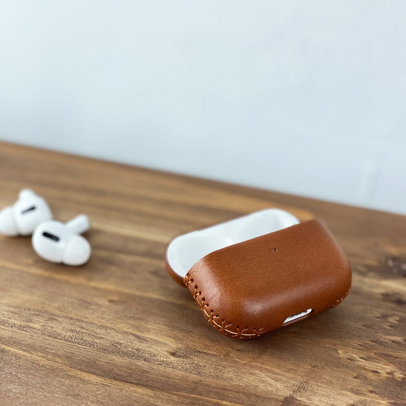 Leather AirPod Pro Case personalized Airpod Pro case custom | Etsy