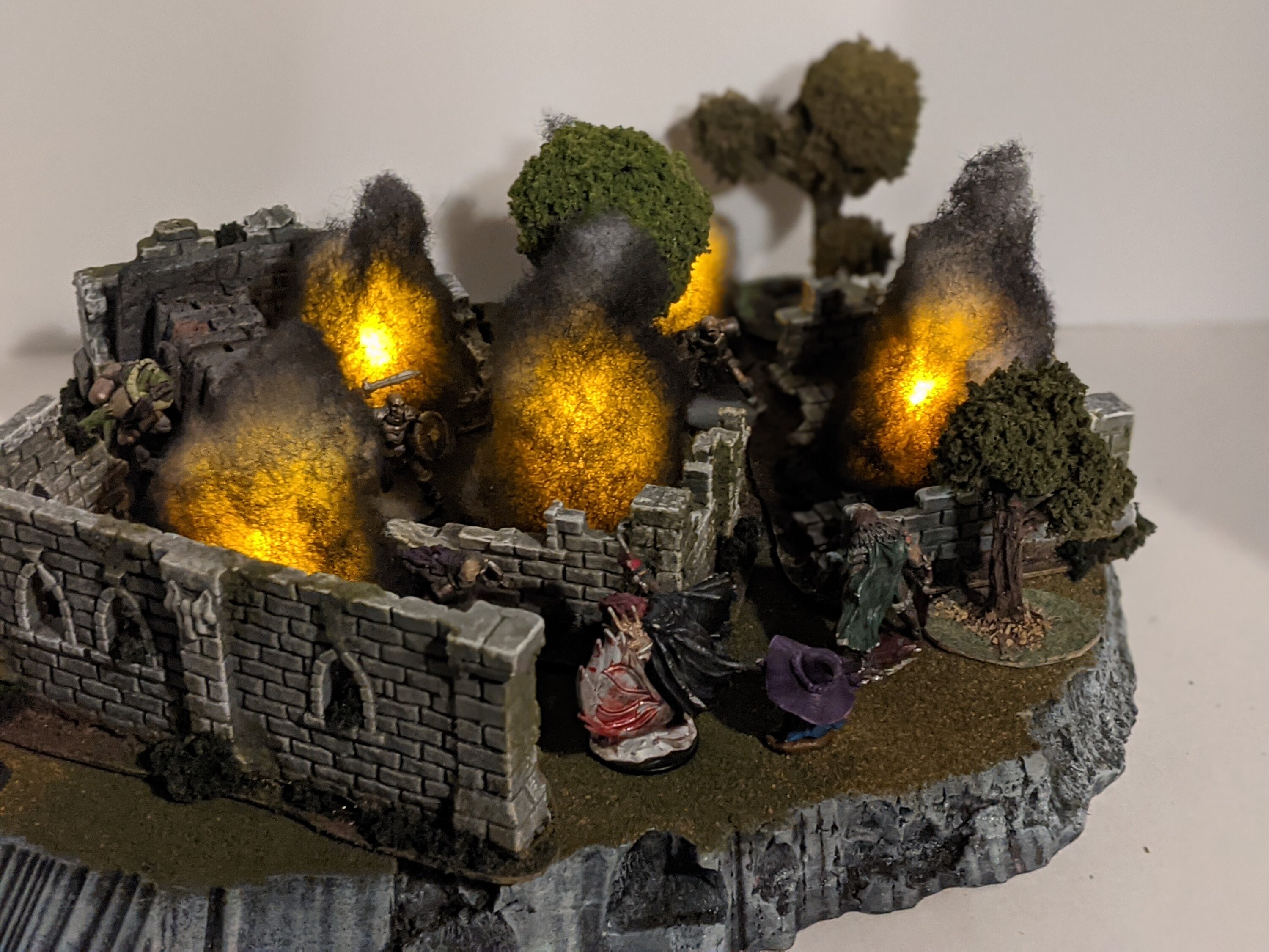 Glowing Smoke markers 25/30mm Fantasy Terrain- 2 Markers Per-order