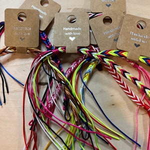 Friendship Braided woven silky bracelet