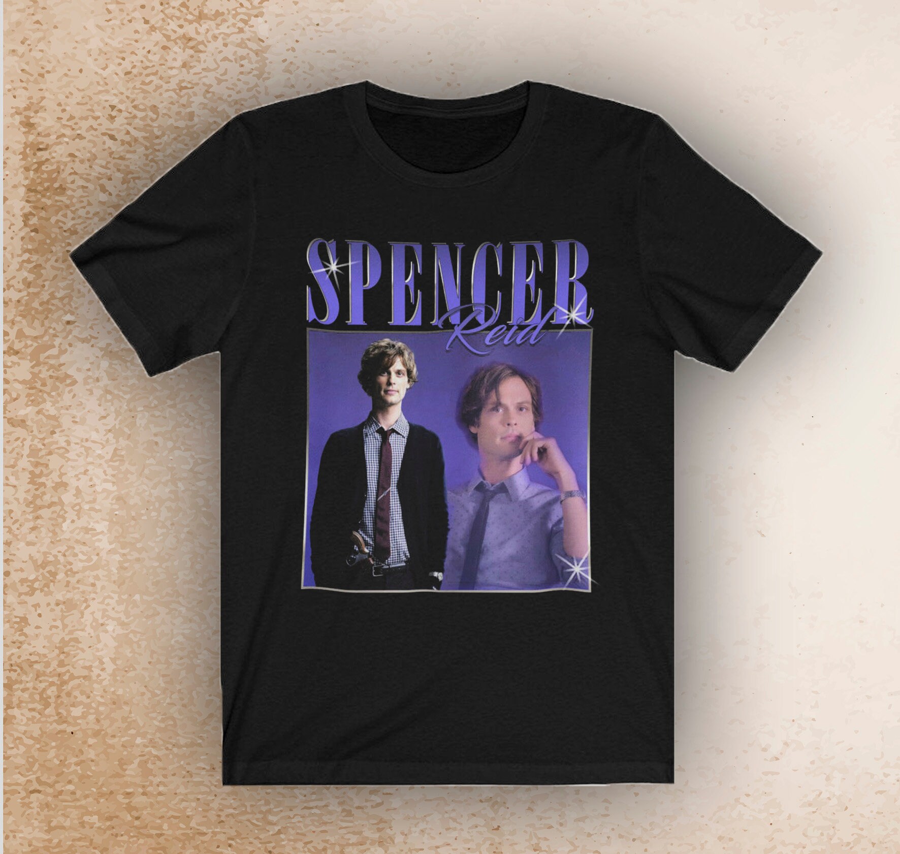 Vintage Spencer Reid Spencer Reid Tshirt Criminal Minds TV Etsy