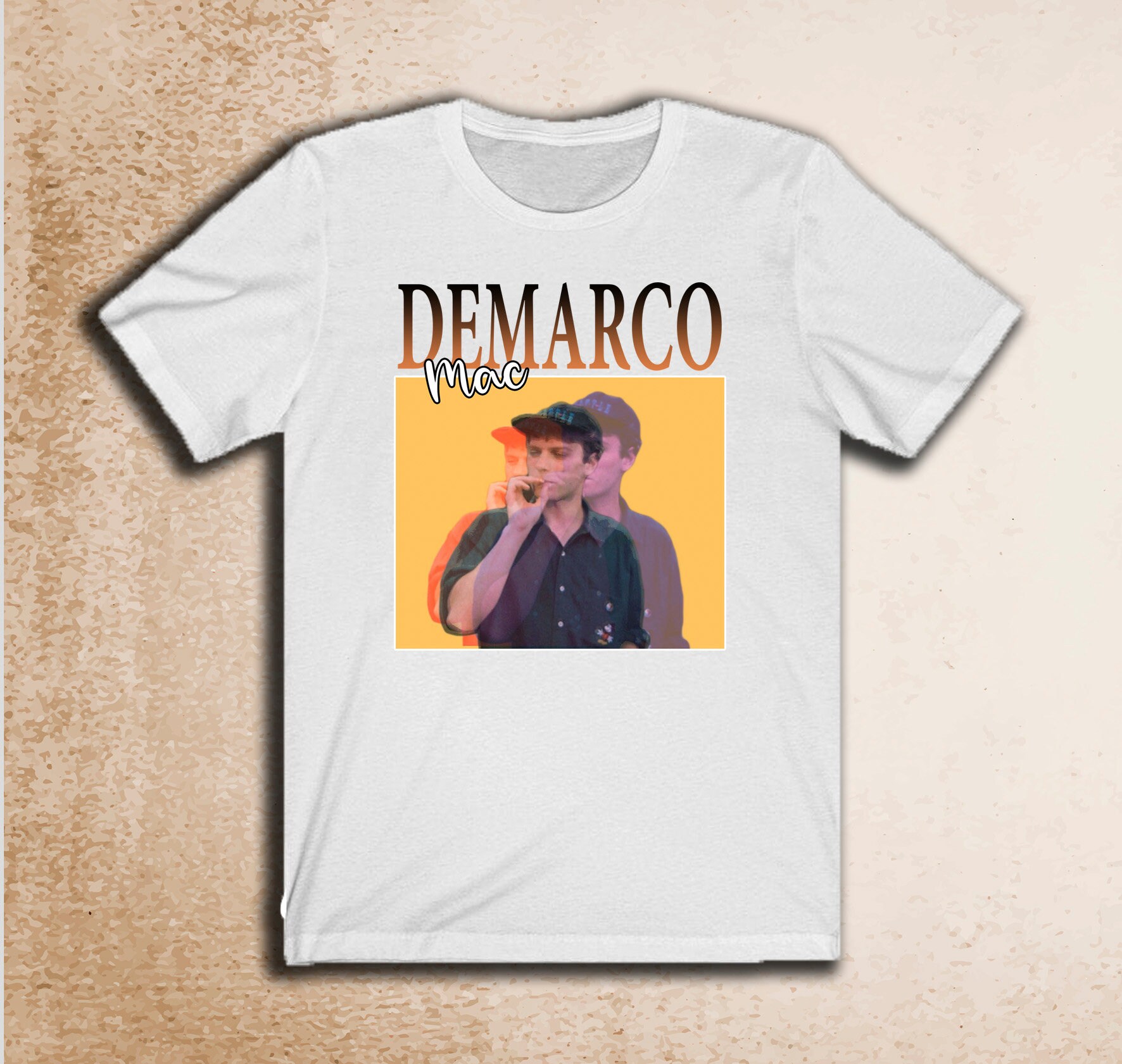 Mac Demarco Vintage Shirt 90s Retro Rapper Homage Throwback T | Etsy