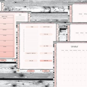 UNDATED Student Notepad Planner - Etsy