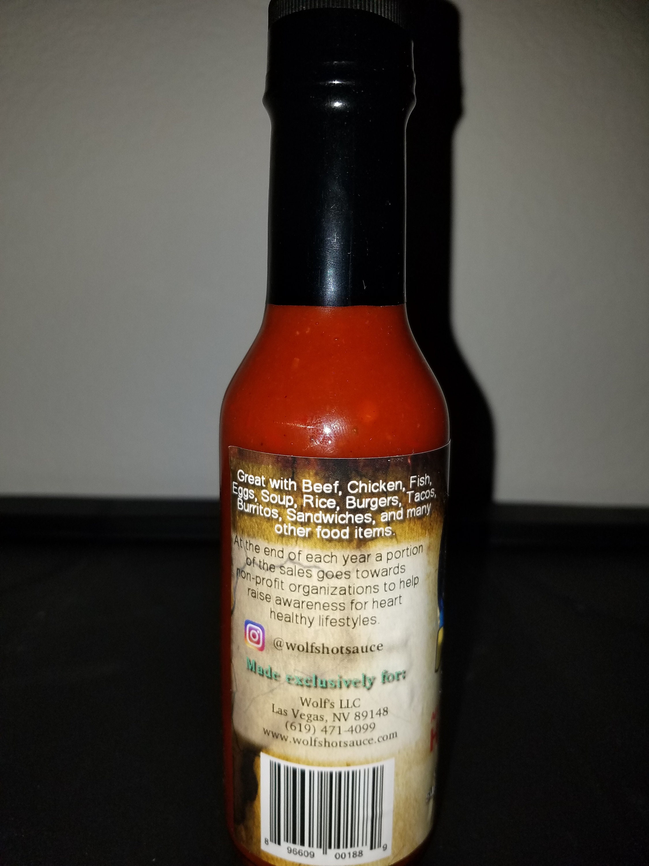All Natural Sodium Free Hot Sauce6 Pack Etsy