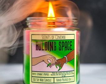 Elphaba's Poppies Soy Candle: "Wicked" Inspired Novelty Candle